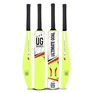 heavy plastic bat for cricket soft cusion gripuv digital printingsharp blade plastic bat for youth-adult 334 x 45 inch green full size