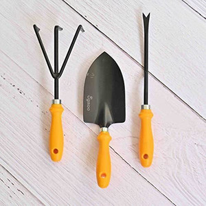 ugaoo durable gardening hand tool kit for gardening- 3pcs garden tool kit