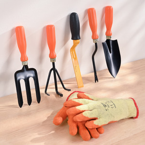 ugaoo essential gardening hand tools set -cultivator trowel weeder khurpi gloves garden tool kit