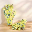 UGAOO Gardening Gloves for Home Garden (1 Pair) - Durable Hand Gloves for Home Gardening Work, Plant Care, Digging, Weeding & Outdoor Tasks | Reusable Protective Garden Gloves - Green