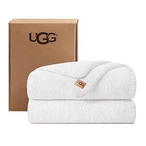 UGG Whitecap Queen Blanket Plush Fleece 90