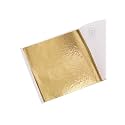 UGLS Gold Leaf Sheets, 100 Sheets Gilding Foil B Gold Foil Paper for Gilding Paintings, Arts Crafts, Nail Deco,Furniture(3.15" by 3.35")
