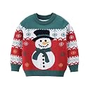 Ugly Christmas Sweater for Girls Funny Xmas Knit Pullover Shirts Kids Child Holiday Jumper Tops Outfit 2-14 Years