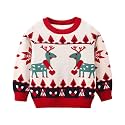 Ugly Christmas Sweater for Girls Funny Xmas Knit Pullover Shirts Kids Child Holiday Jumper Tops Outfit 2-14 Years