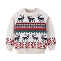 Ugly Christmas Sweater for Girls Funny Xmas Knit Pullover Shirts Kids Child Holiday Jumper Tops Outfit 2-14 Years