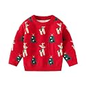 Ugly Christmas Sweater for Girls Funny Xmas Knit Pullover Shirts Kids Child Holiday Jumper Tops Outfit 2-14 Years