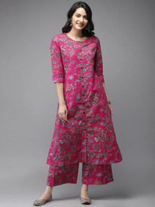 UGMAZ Women Kurta Palazzo Set