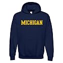 UGP Campus Apparel NCAA Basic Block - University Collegiate Hoodie