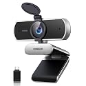UGREEN 4K@30fps Webcam for PC Ultra HD Web Camera with Mics, Space Gray