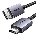 UGREEN 4K DisplayPort to HDMI Cable 1080P@120Hz, 2M
