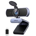 UGREEN 4K@30fps Webcam for PC Ultra HD Web Camera with Mics, Gray