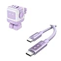 UGREEN 65W GaN Charger + 100W USB-C to USB-C Cable Bundle — High-Speed GaN Charging Block & 100W Cable for Laptop, Phone & Tablet