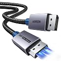 UGREEN 80Gbps 16K@60Hz 1080P@540Hz DisplayPort Cable 2.1 DP Cord, 5M