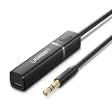 UGREEN Bluetooth Transmitter 4.2 Wireless Audio Music Adapter Dual Link APTX 3.5mm Aux Jack Pairing 2 Bluetooth Headphone, TV, Speaker, Headset, Dongle, Laptop, PC, Home Stereo Sound System, iPod