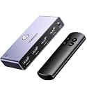 UGREEN HDMI 2.1 Switch 3 in 1 Out, 8K@60Hz, Aluminum, with Remote