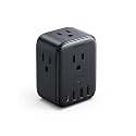 UGREEN 20W 8-Port Multi Outlet Extender Surge Protector Power Strip