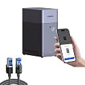 UGREEN NAS DH2300 2-Bay Desktop NAS,Network Attached Storage (Diskless) Bundle Cat 8 Ethernet Cable 10FT, High Speed Braided 40Gbps 2000Mhz Network Cord Cat8 RJ45 LAN Cables