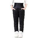 UGREVZ Girls Boys Snow Pants 2-9 Years old Thick Winter Warm Pants