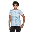 Uhane Women39s Gym Dri-Fit Crew Neck Printed