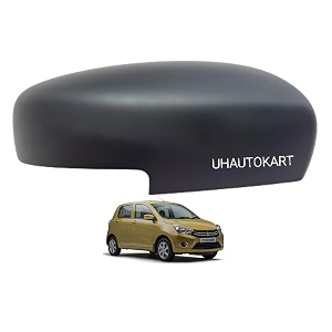 side mirror cover cap white color compatible with maruti celerio launch year 2014-2020 - rightdriver side