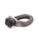 UHMWPE D-Ring Anchor Soft Shackles, High Breaking Strength, 2X Stronger Than Steel, Heavy Duty Marine Rigging for Sailing, Boating & Yacht