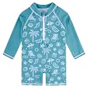 uideazone 3M-3T Toddler Baby Boys UPF 50+ One Piece Rash Guard Swimsuit