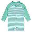 uideazone 3M-3T Toddler Baby Boys UPF 50+ One Piece Rash Guard Swimsuit