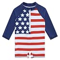 uideazone 3M-3T Toddler Baby Boys UPF 50+ One Piece Rash Guard Swimsuit