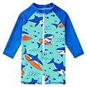 uideazone 3M-3T Toddler Baby Boys UPF 50+ One Piece Rash Guard Swimsuit