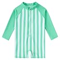 uideazone 3M-3T Toddler Baby Boys UPF 50+ One Piece Rash Guard Swimsuit