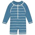 uideazone 3M-3T Toddler Baby Boys UPF 50+ One Piece Rash Guard Swimsuit