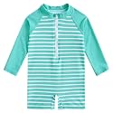 uideazone 3M-3T Toddler Baby Boys UPF 50+ One Piece Rash Guard Swimsuit