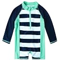 uideazone 3M-3T Toddler Baby Boys UPF 50+ One Piece Rash Guard Swimsuit