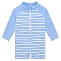 uideazone 3M-3T Toddler Baby Boys UPF 50+ One Piece Rash Guard Swimsuit