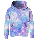 uideazone Girls Pullover Hoodies 3D Graphic Printed