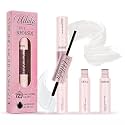 Uilulu Clear Lash Cluster Glue - Waterproof Lash Glue Use 2 in 1 Clear Lash Bond and Seal Strong Hold DIY Eyelash Adhesive for Cluster & Individual Lashes DIY Eyelash Lash Cluster Glue(7ml+7ml)