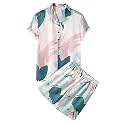 Uiriuy Men39s Poly Lycra Digital Printed Shirts