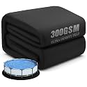UIRWAY 21FT Round Pool Liner Pad for Above Ground Pools, [2026 New Pool Pad 300G/M² Thicker] Puncture Proof Heavy Duty Pool Ground Mat Under Pool Pad, Pools Bottom Liner Protector, Extend Liner Life