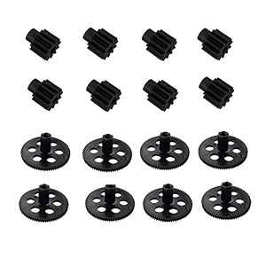 16 pieces motor wheel gear amp motor pinion for xs809 xs809hc xs809hw rc drone