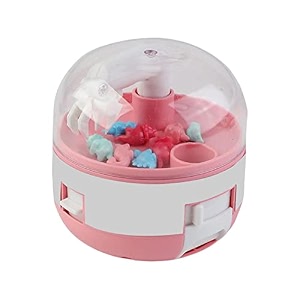 claw machine with 8 tiny dinosaur for kids girls boys children pink