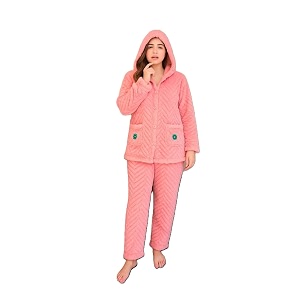 Ukal Womens Wool Blend Fleece Long