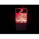 UKANI 3D Design Night Lamp Fo Home/Gift (Size 3 Inch) Multi Color