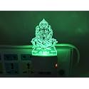 UKANI 3D Latest Acrylic Colour Changing 3D Illusion LED Night Lamp for Bedroom (Multicolour) Design Night Lamp for Bedroom/Gift (Size 3 Inch) (Design 30)