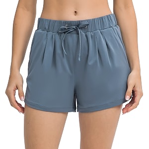 Ukaste Womens Stretch Workout Running Athletic Shorts