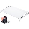 UKCOCO 14 Inch Clear Acrylic Laptop Keyboard Cover Cat Proof Protector