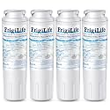 UKF8001 Replacement for EveryDrop Filter 4, Everydrop EDR4RXD1, UKF8001AXX-200, UKF8001P, Whirlpool 4396395, 469006, FMM-2 MPF15090 WF-UKF8001, SGF-M9 Refrigerator Water Filter, 4PACK