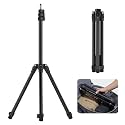 ULANZI Black Aluminum Light Stand, 6.32ft Extendable Tripod for Strobe Lights, Webcams, Cameras &amp; Softboxes