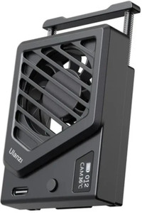 ulanzi ca25 camera cooling fan - black magnetic suction cup mounting camera rig