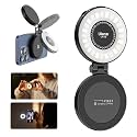 ULANZI LM19 Magnetic Selfie Light, LED Phone Ring Light for iPhone MagSafe, CRI95+ 2500K-8500K Portable Magnetic Phone Fill Lights for Selfies TikTok Video Call Makeup Photography YouTube Vlog - Black