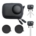 ULBTER Mini Case Bag for DJI OSMO Action 5 Pro / 4/3 + Lens Cap [1+2Pack]